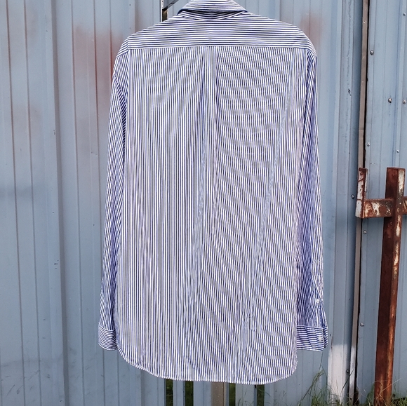 Ralph Lauren Striped 100% Cotton Button Up Shirt - Picture 2 of 5